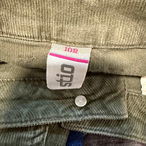 Stio Women's Rivet Cord Pants Corduroy Stretch Green 10 Reg Slim Skinny - Picture 7 of 10